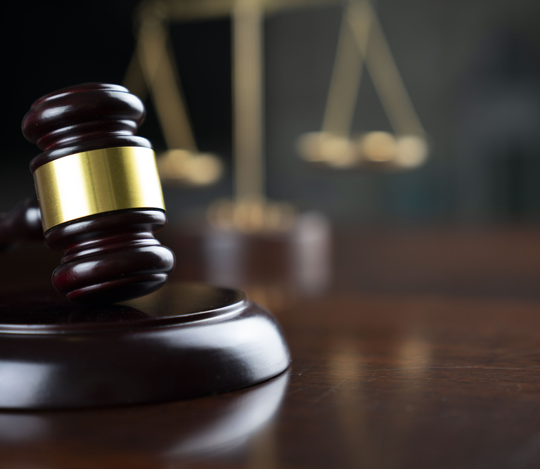 An image of a judge's gavel.